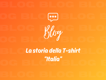 Illustrazione della tshirt Italia per articolo del blog