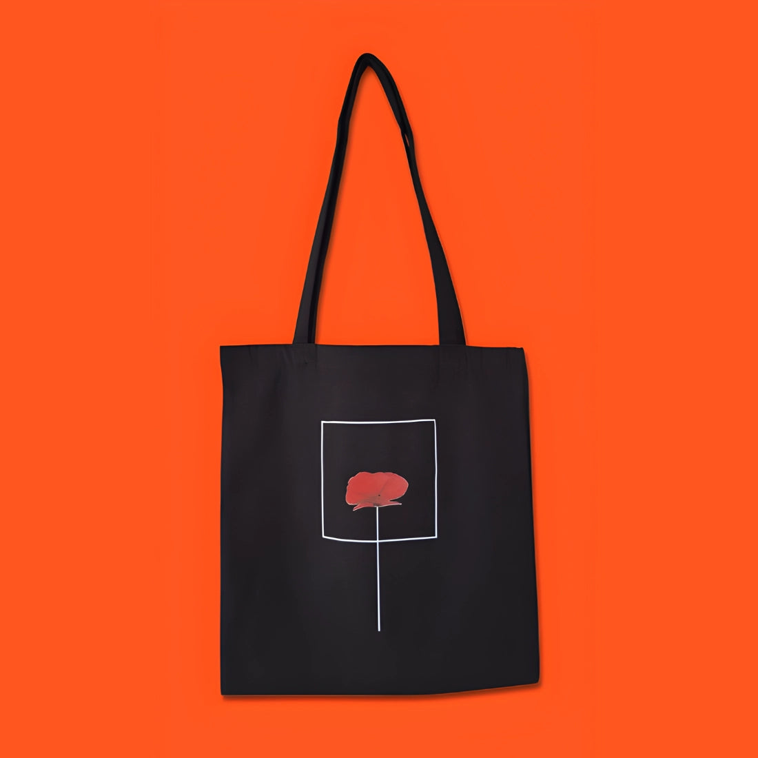 Tote Bag Papavero Rosso